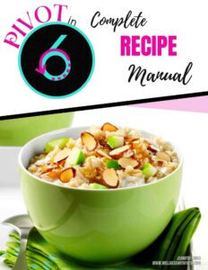 All the recipes that you will need to complete the 6 week program. Plus bonus recipes